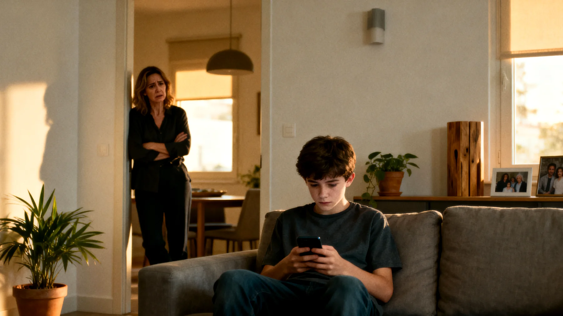 Una mamma fatica a trovare momenti significativi da condividere con il figlio adolescente, sentendo che la relazione si sta limitando a scambi superficiali e organizzativi, senza vera connessione emotiva"